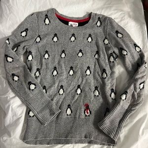 Grey Penguin Sweater